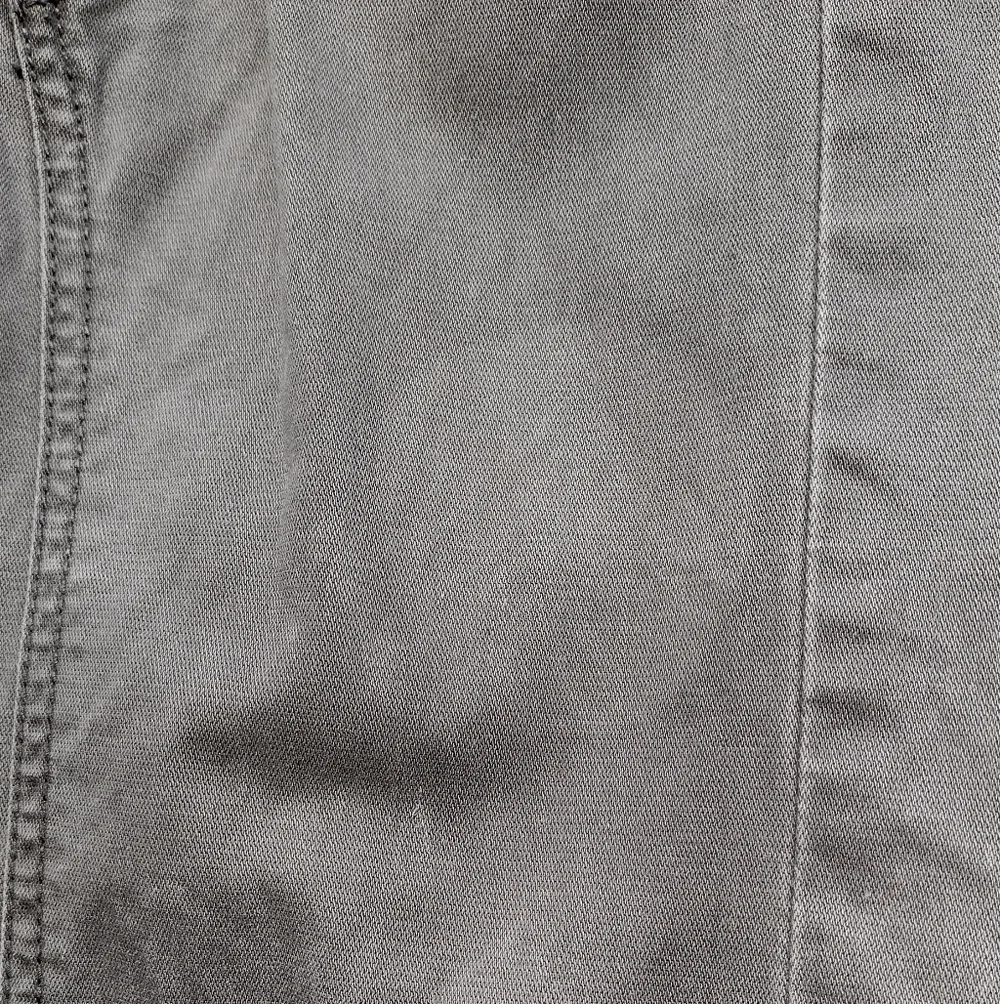 Gray Button-Fly Jeans - Picture 9 of 10